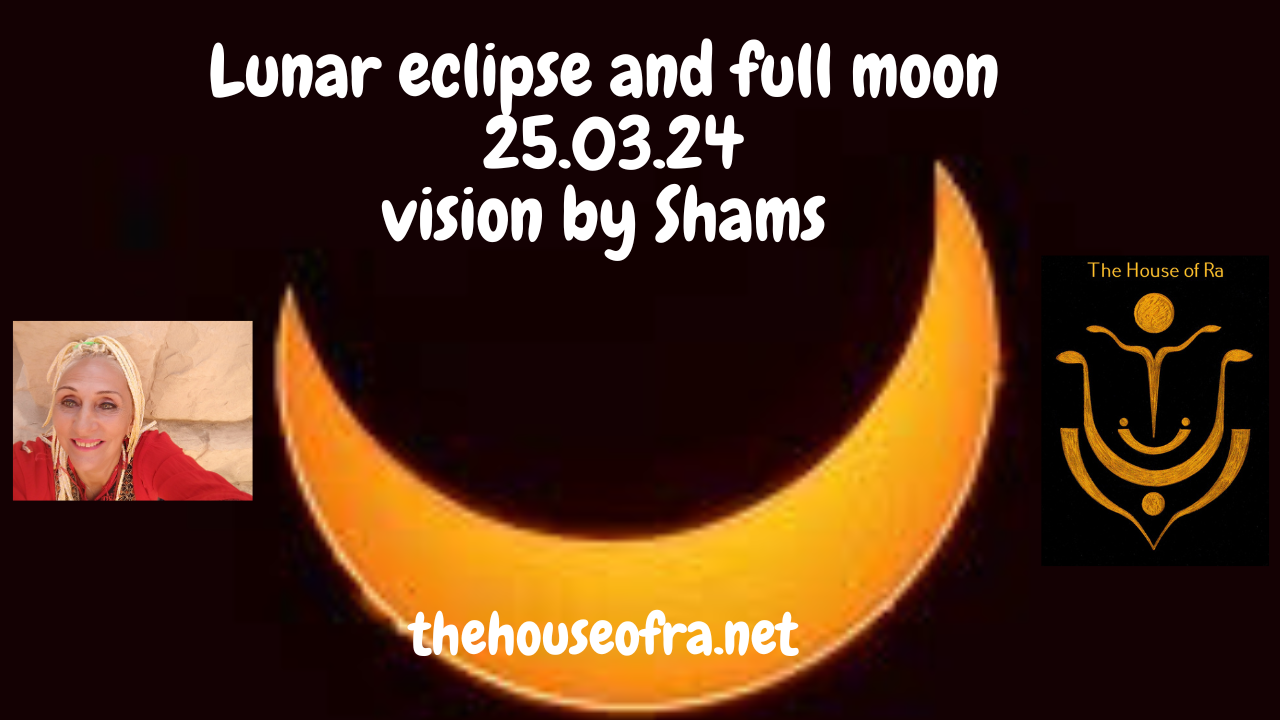 Moon Eclipse and Libra Full Moon by Shams