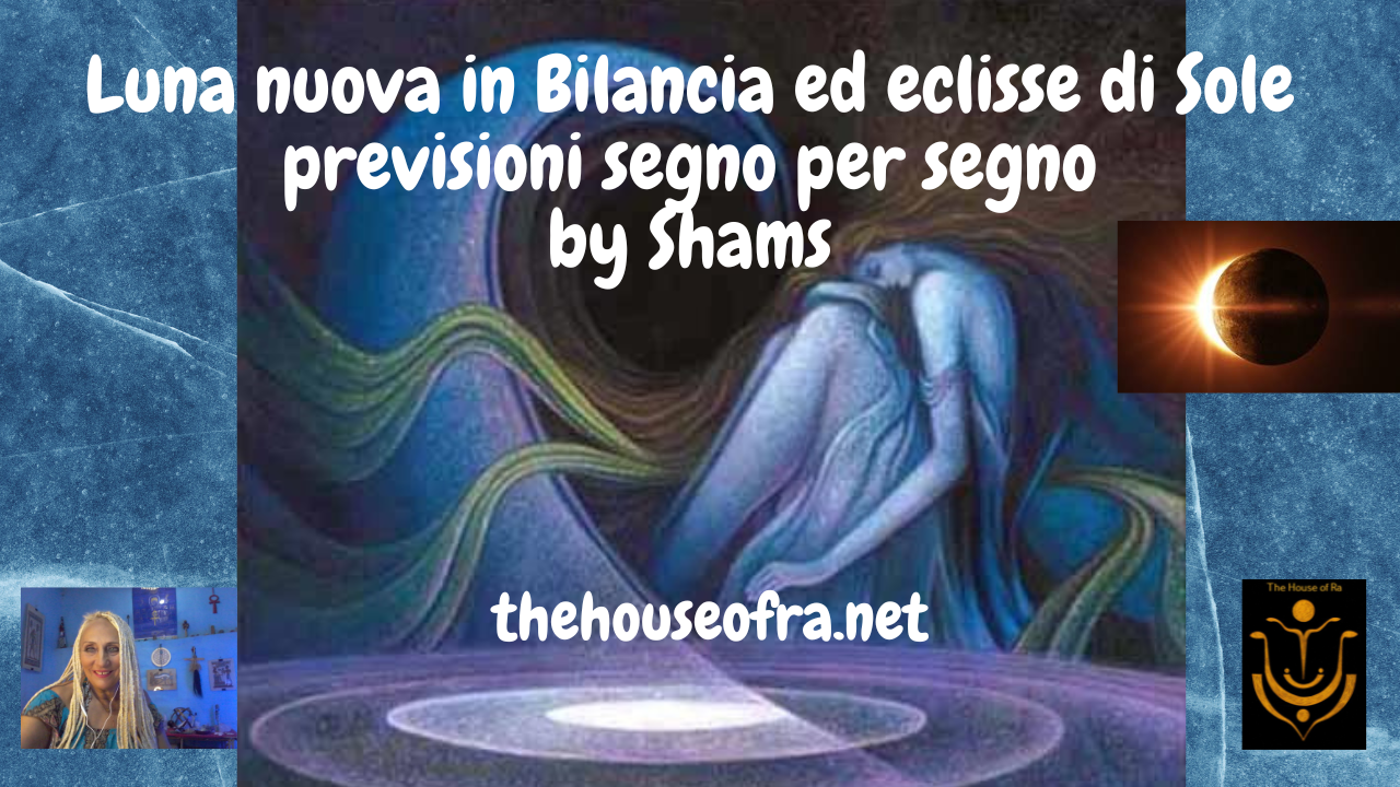 New libra Moon and Sun eclipse
