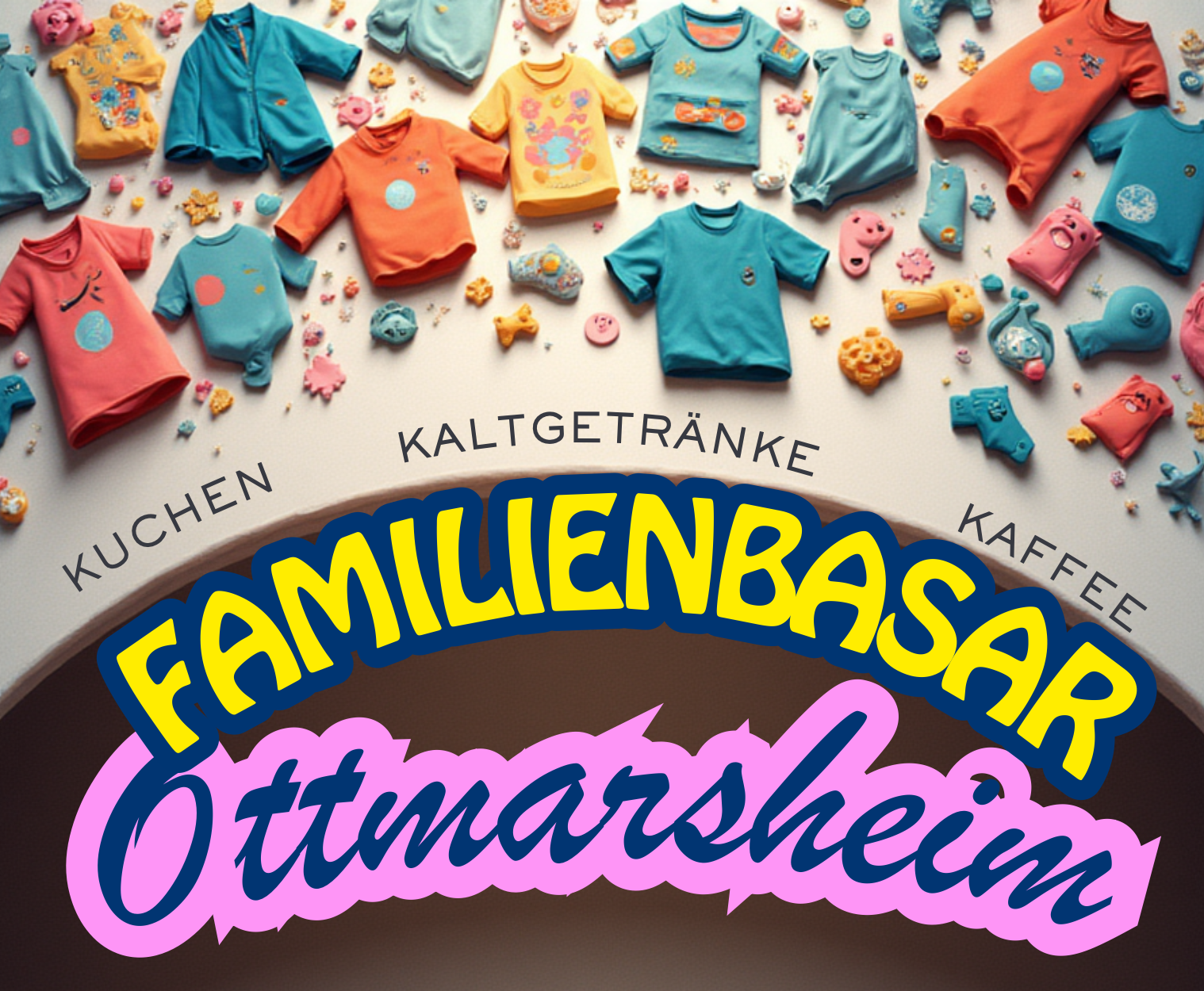 Große Premiere: Unser 1. Familienbasar in der Bürgerhalle