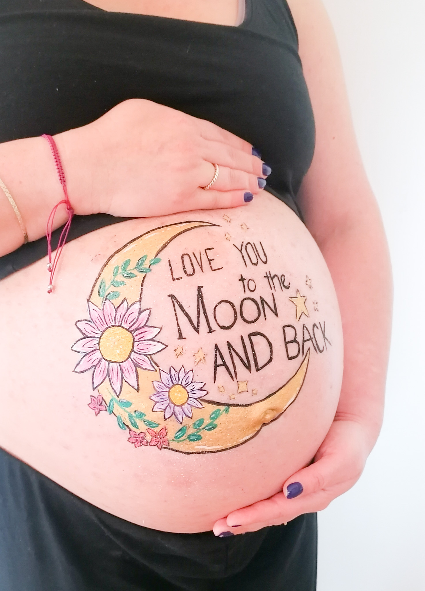 Babybauchpainting - Mariposa Styling it Stil Wien und Umgebung ©Mariposa