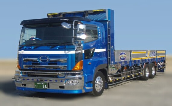 15トン平車：リヤーエアサス車　上田商事