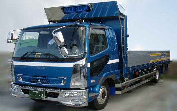 8トン平車：リヤーエアサス車　上田商事