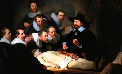 REMBRANDT - leçon d'anatomie 