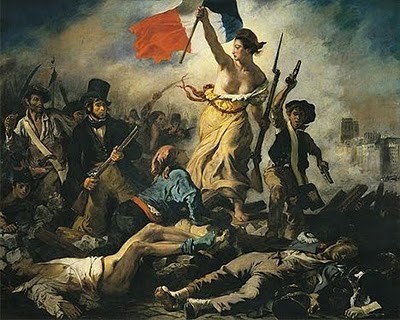 DELACROIX - La liberté guidant le peuple