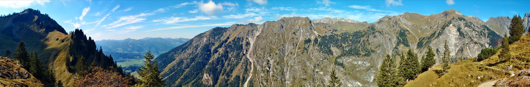 Unterwegs zur Lugenalpe