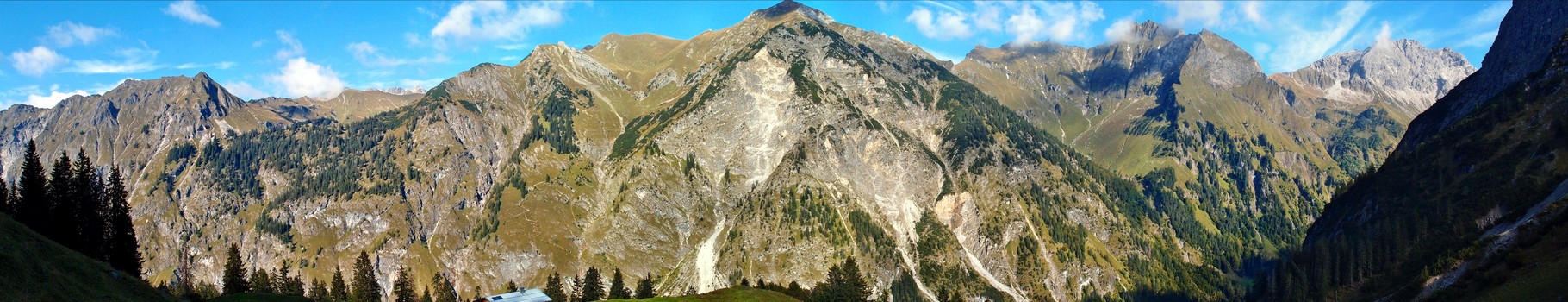 Unterwegs zur Lugenalpe