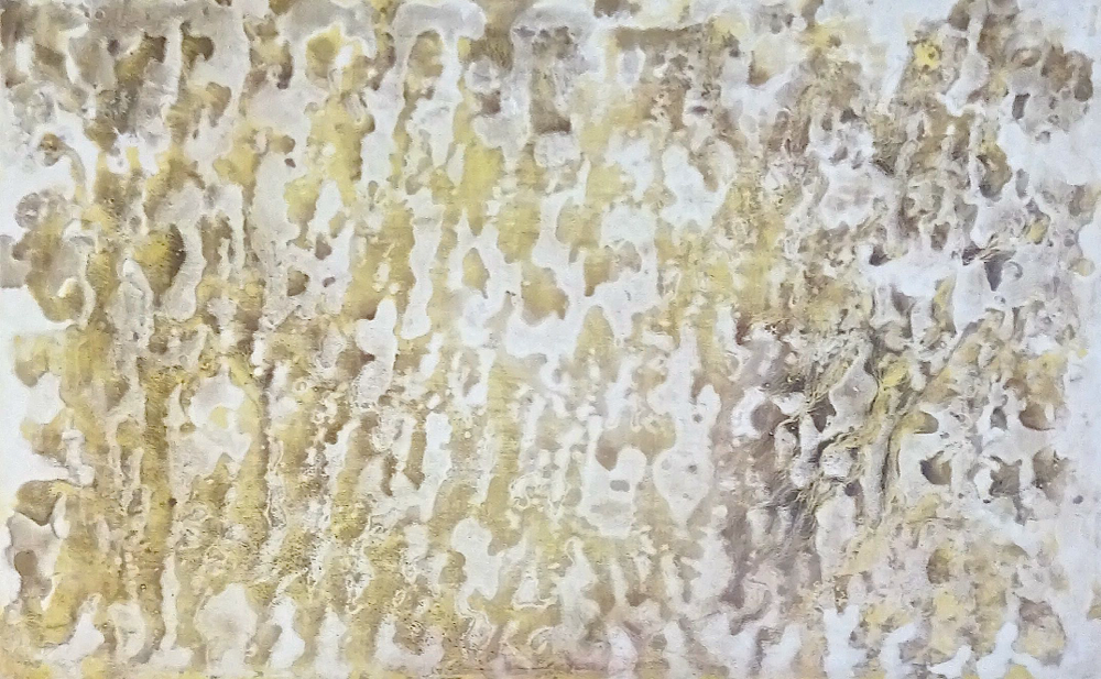 Lagunas en Brasil - Acrílico sobre lienzo - 140 x 80 x 2,5 cm