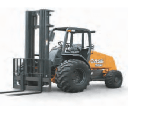 Case 586E Forklift Truck