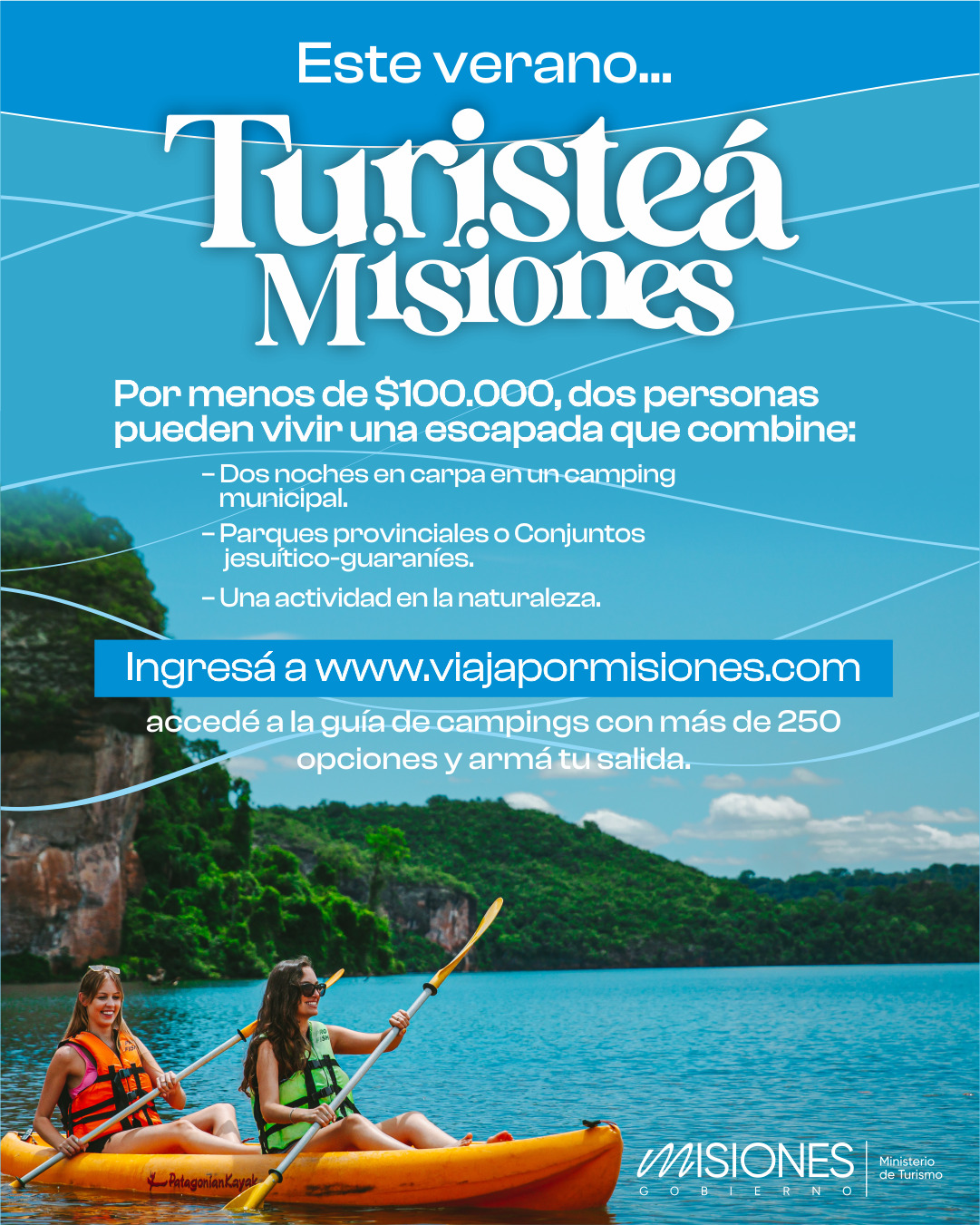 ESTE VERANO: TURISTEÁ MISIONES