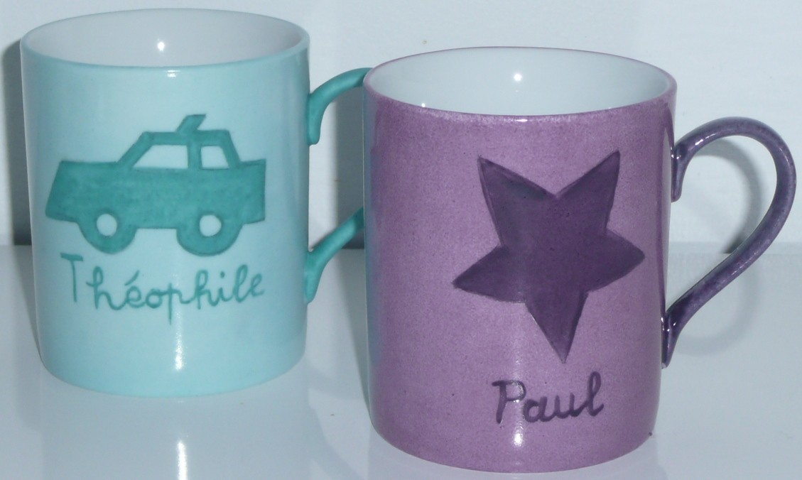 Mugs motifs d'enfants