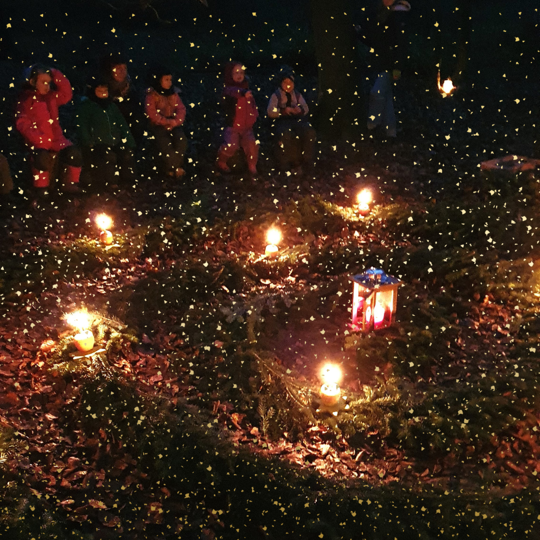 Adventszeit im Aichhörnchen Waldkindergarten:  Erlebnisse aus der Weihnachtszeit