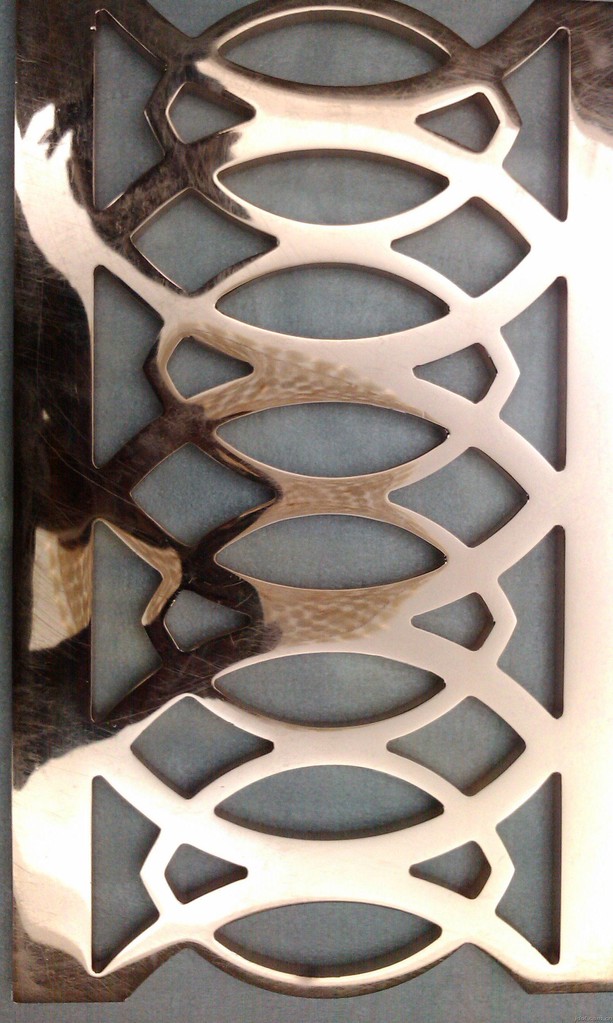 Laser cutting metal screens/decorative panels in China - laser cutting