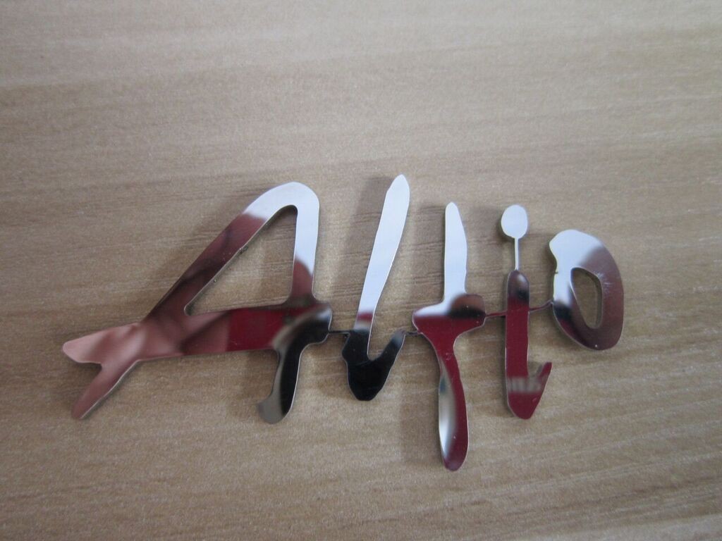 name tag  laser cut, 3mm thick polishing S.S