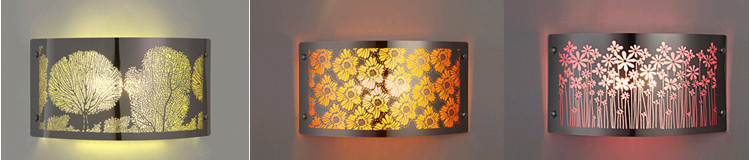 Laser cutting metal screens for LED1