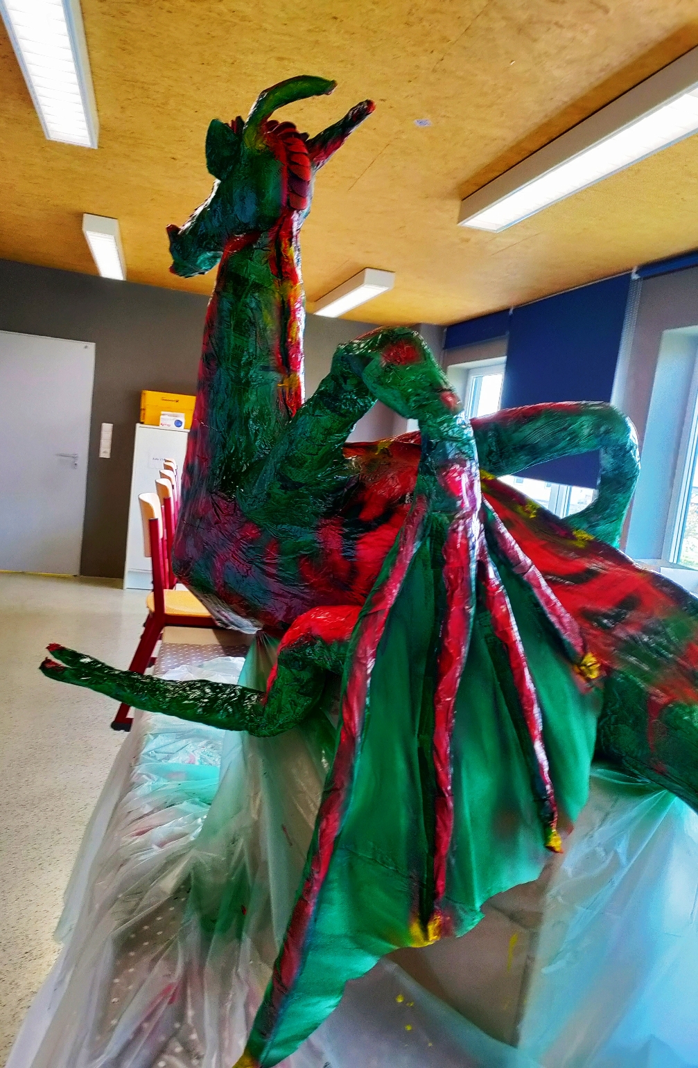 Projekt Arbeit Drachen 🐉 Jugendzentrum Andernach