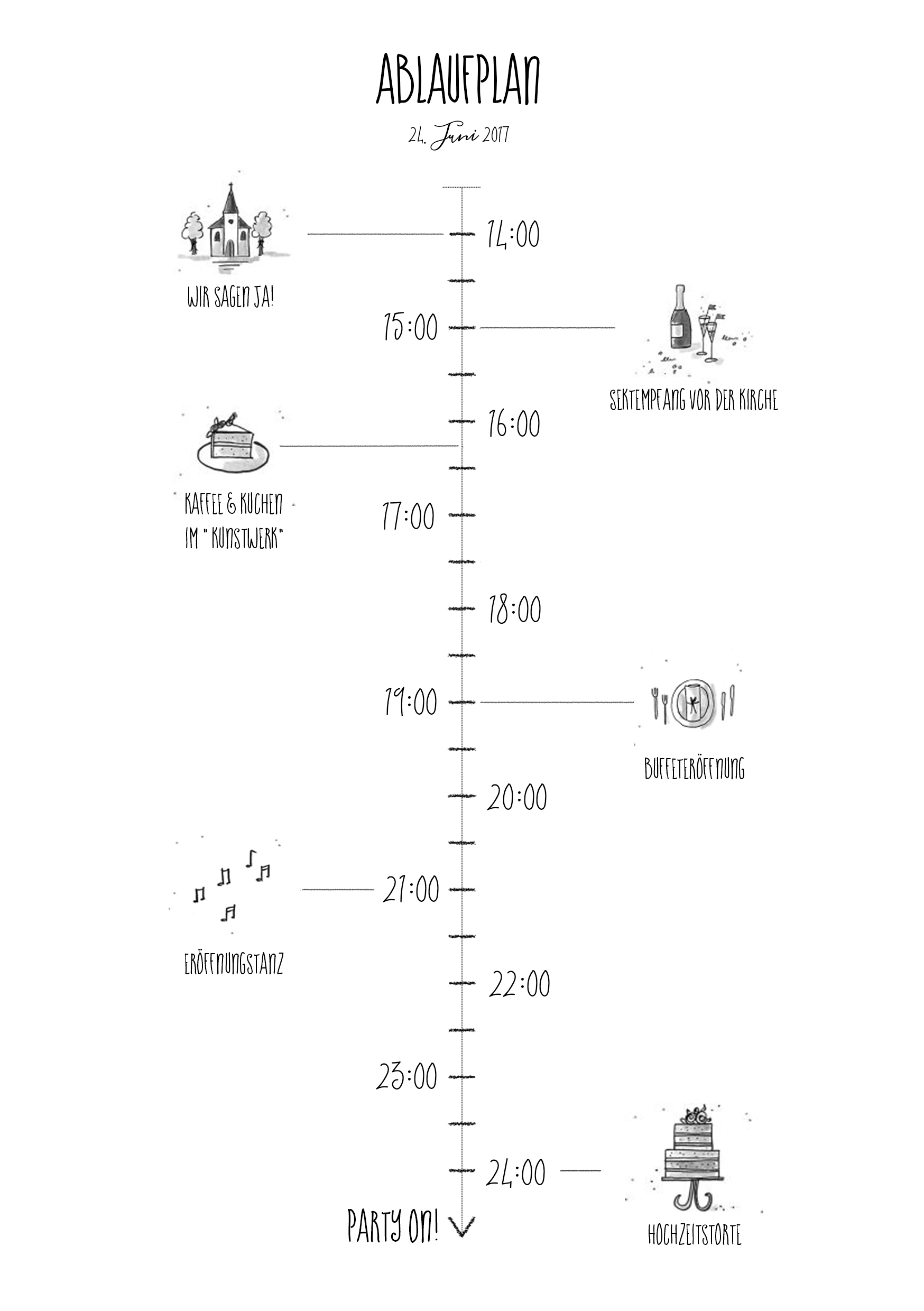 Hochzeitsplanung I Detaillierter Zeitplan Mit Checkliste