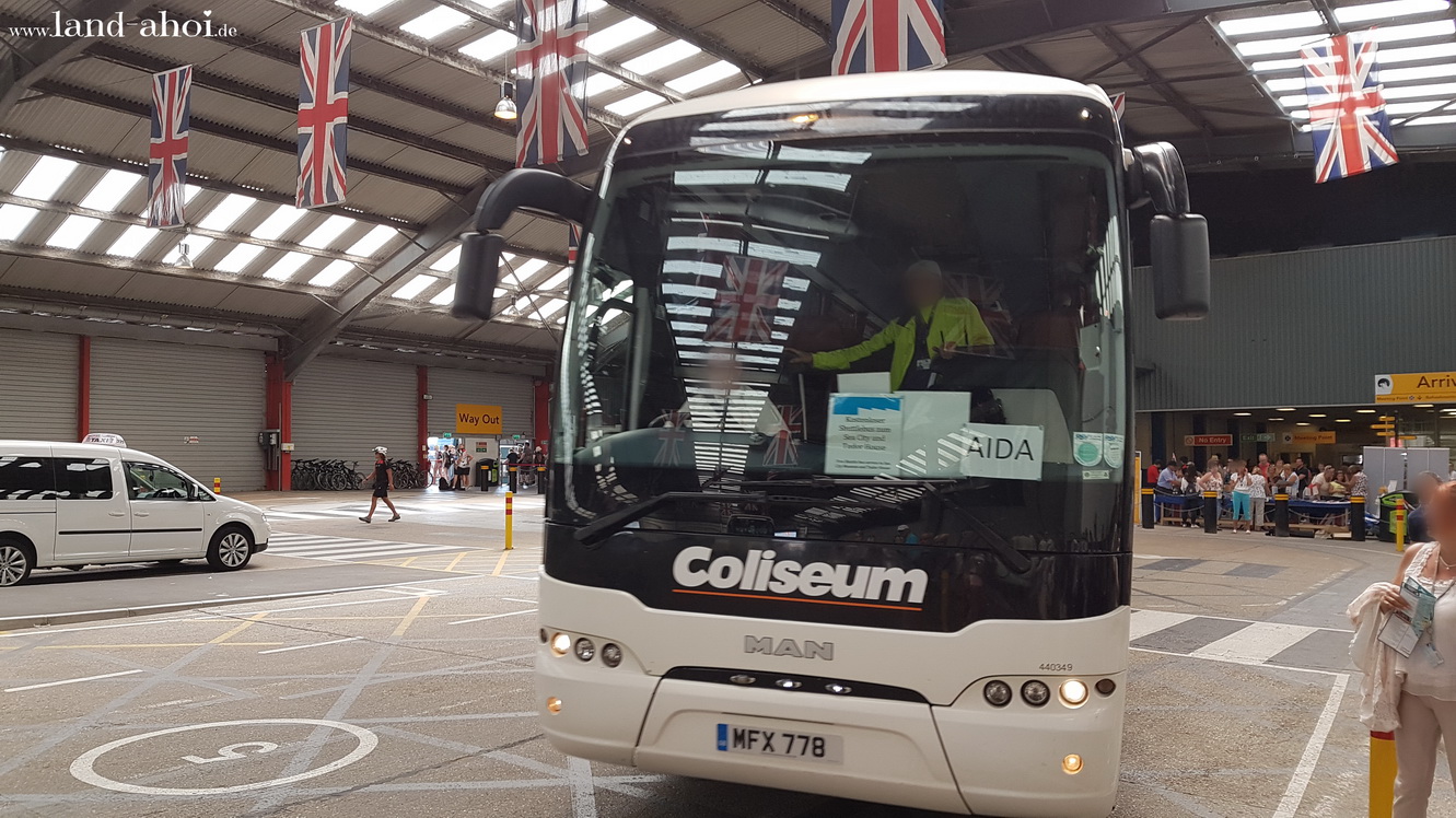 Southampton Kreuzfahrt Hafen Sehenswürdigkeiten Ausflüge auf