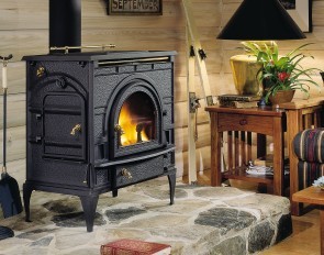 Poêle à bois Dutchwest Fédéral de Vermont Castings (photo commerciale)