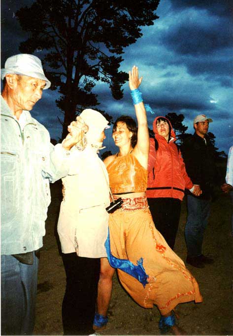 Healing, Dance Ritual/Healing Performance at the Shaman's Conference (Olchon Island/Lake Baikal)