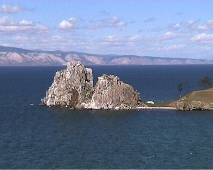 Shaman's Rock/Olchon Island, Lake Baikal