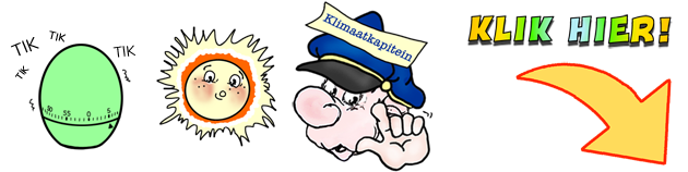 Klimaatkapitein Mr Peeves legt het Kubus Klimaatspel uit.