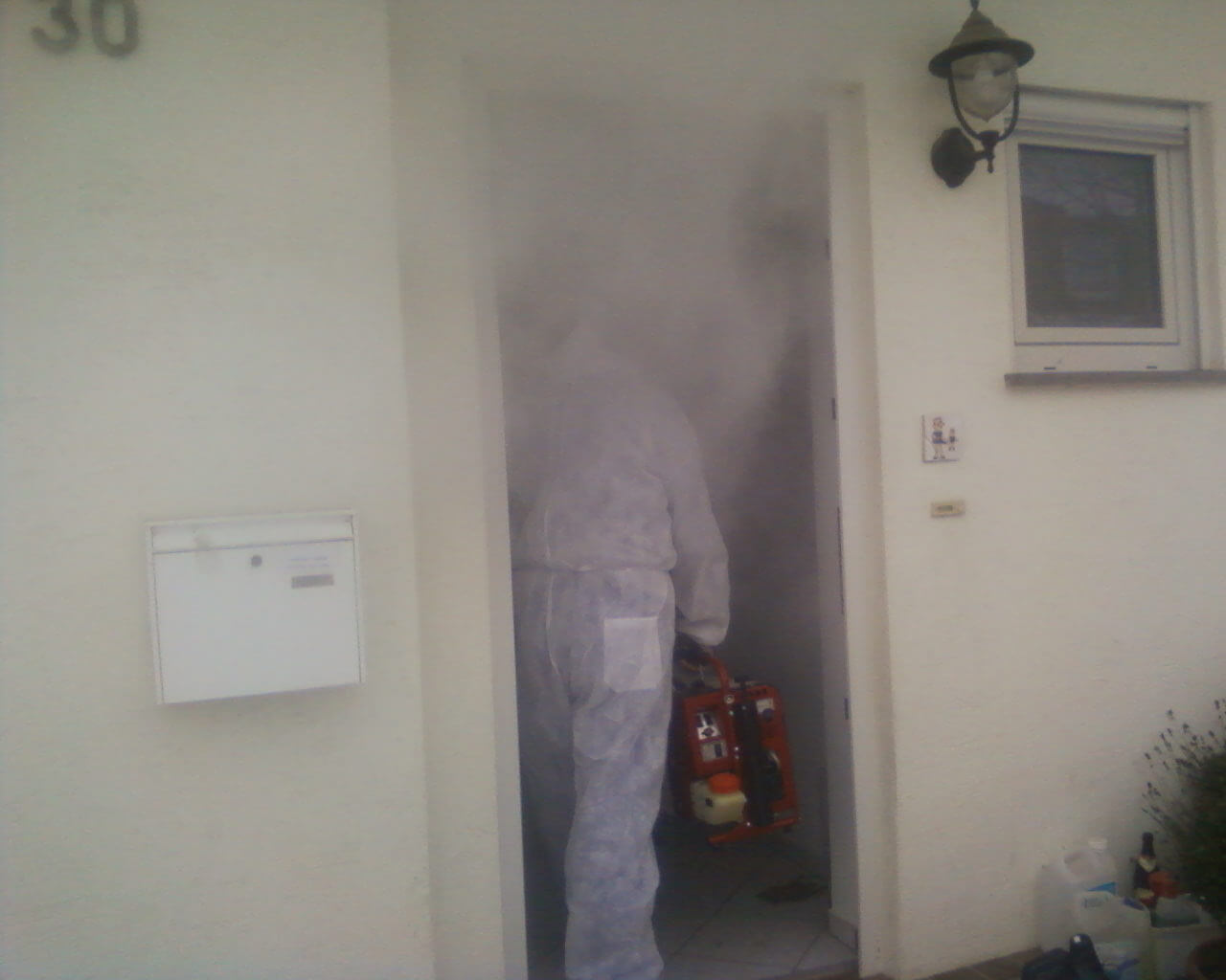 Foggen von Gebäuden 1 gegen Schimmel und Bakterien  ABTEC Köln Bonn Düsseldorf