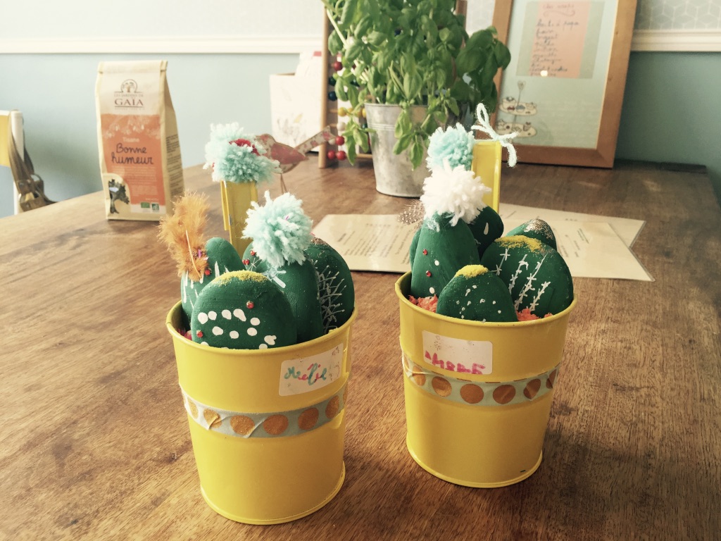 ATELIER GALETS CACTUS 