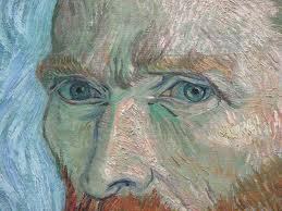 Van Gogh, Autoritratto, particolare
