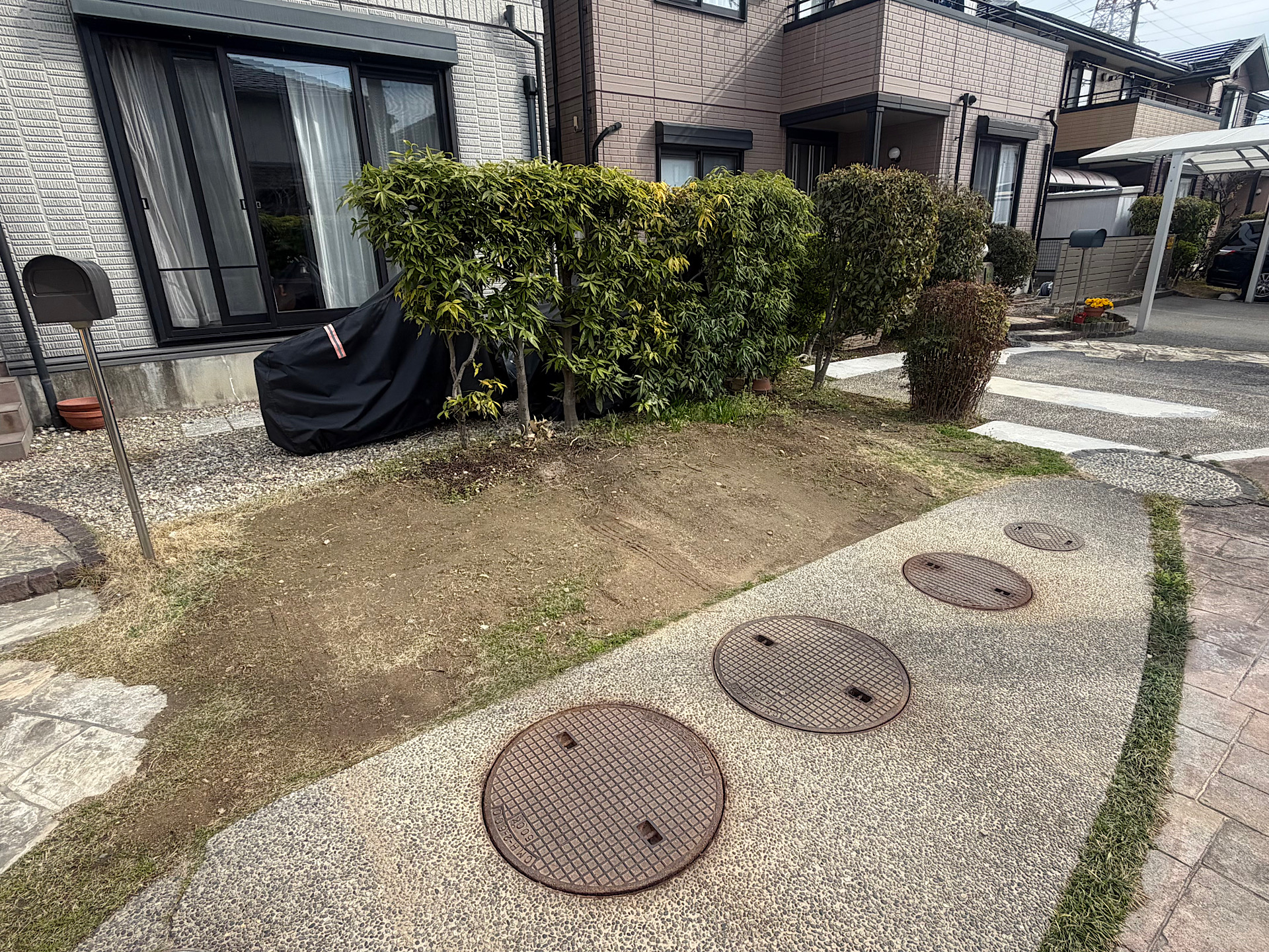 駐車場工事（施工前）