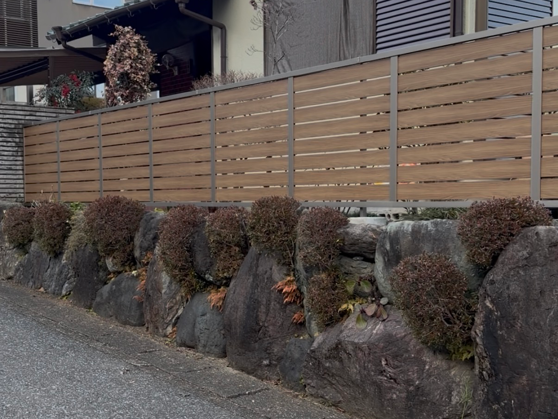 目隠しフェンス