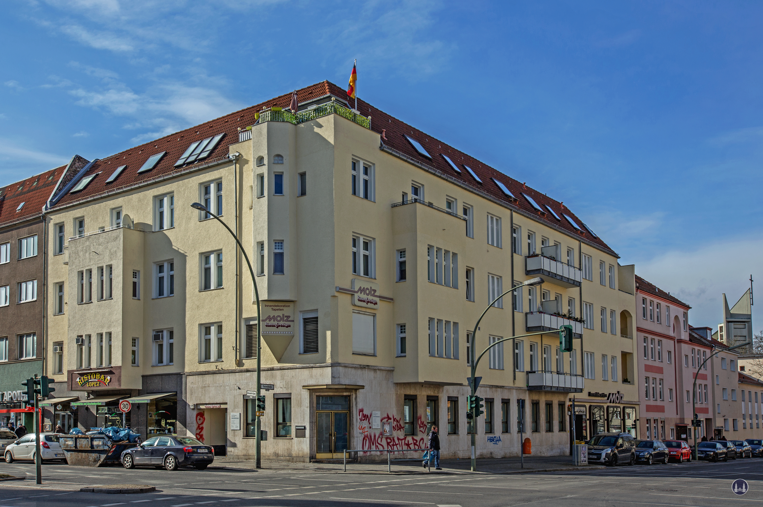 Molz Raumdesign Mariendorfer Damm ecke Kaiserstraße 2018