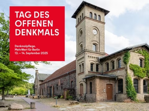 Titelbild des "Tag des offenen Denkmals Berlin".