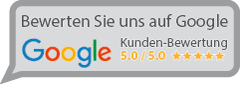 Bitte bewerten Sie uns auf Google
