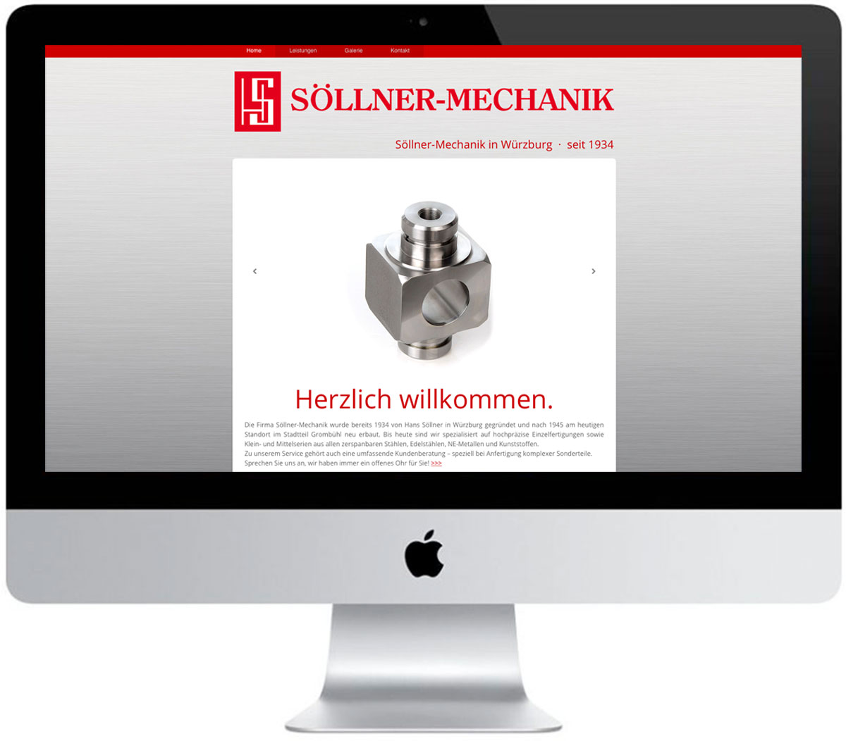 Konzeption und Erstellung einer Internetseite (© WÖRLE medien, Grafikdesign Würzburg)