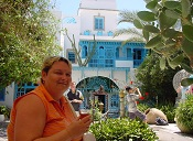"Das blaue Haus" in Tunis 