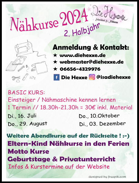 Neue Kursflyer eingetroffen