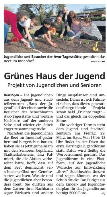 26.03.19 - Grünes Haus der Jugend