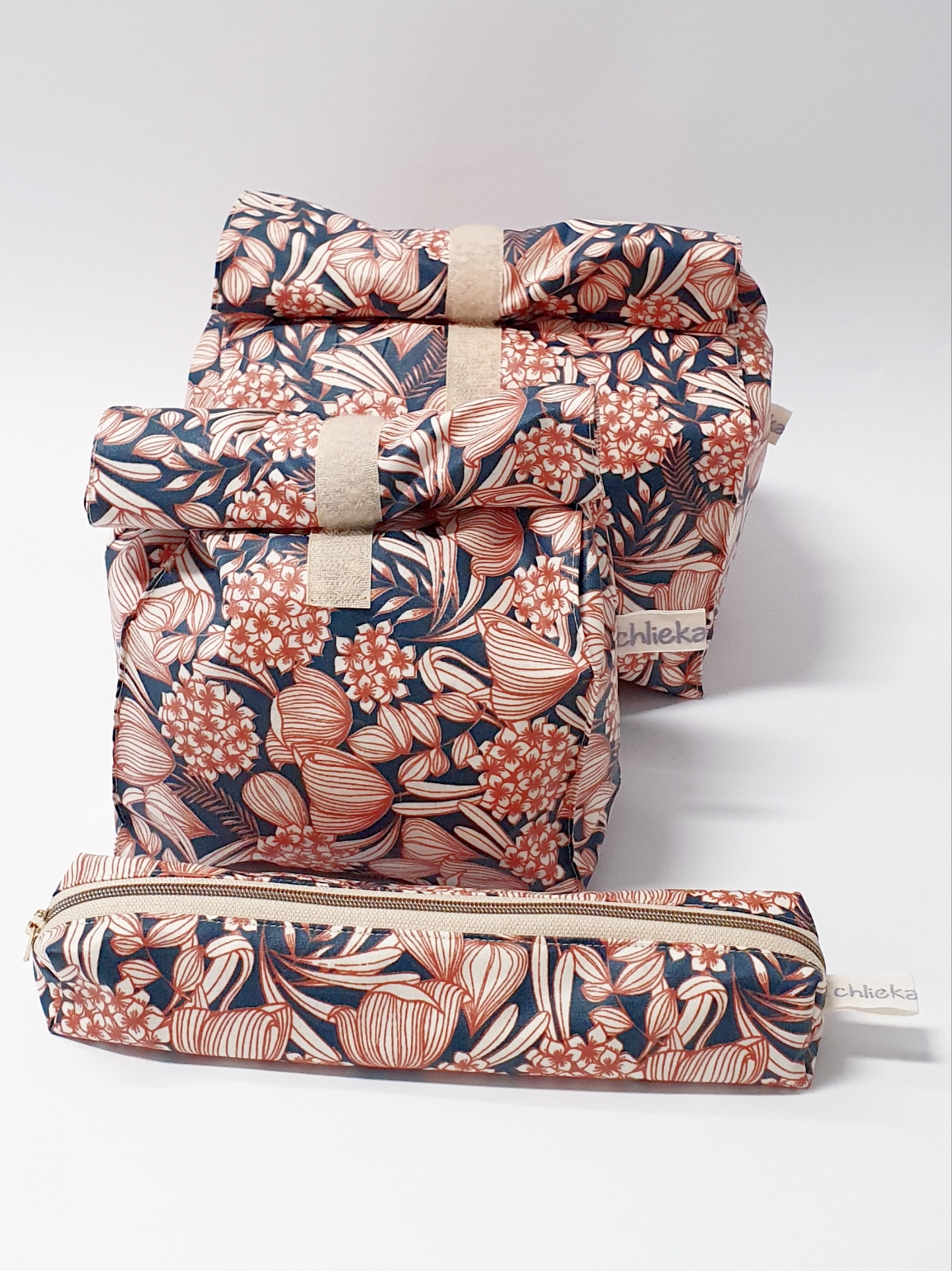 Lunch Bag und Etui für Besteck