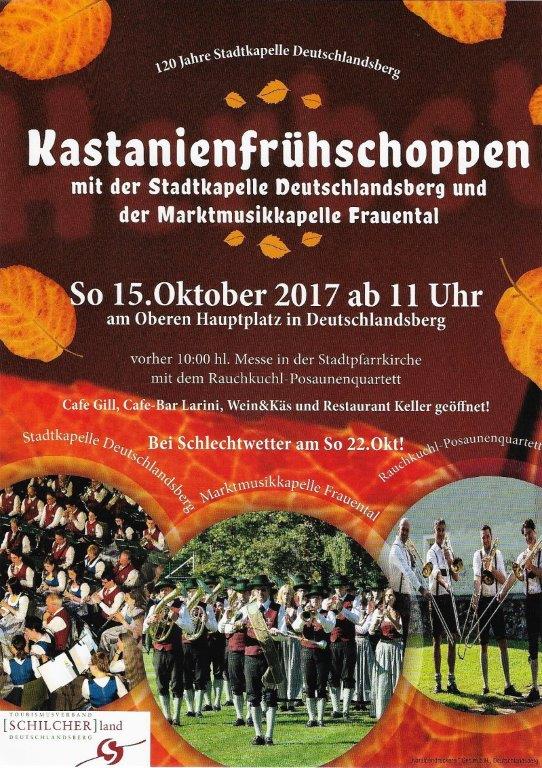 Kastanienfrühschoppen Dlbg. 15.10.2017