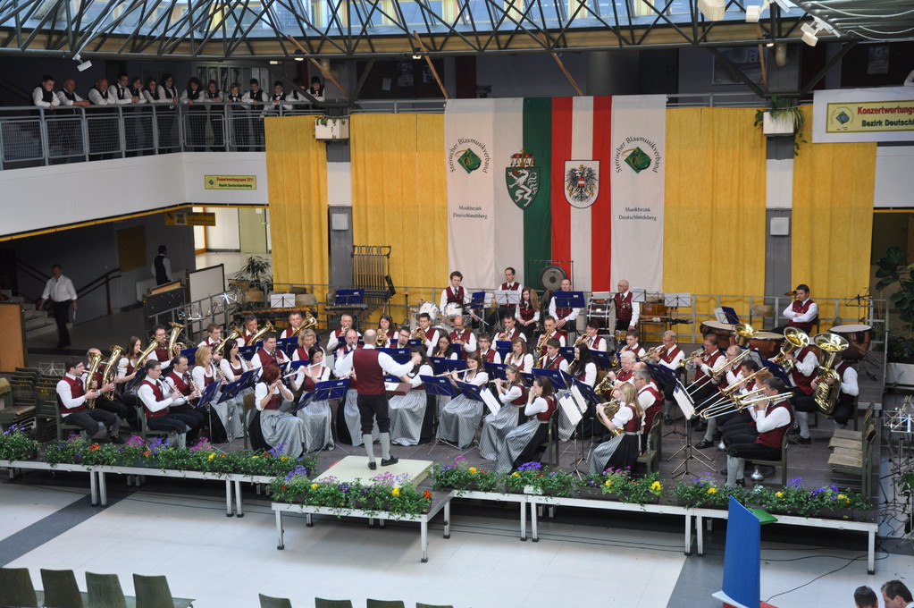 Konzertwertung 3.4.2011 mit ausgezeichnetem Erfolg in Stufe C