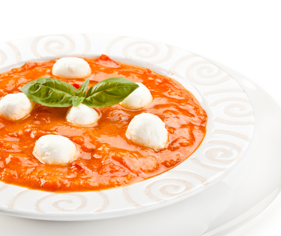 Tomate-Mozzarella-Suppe