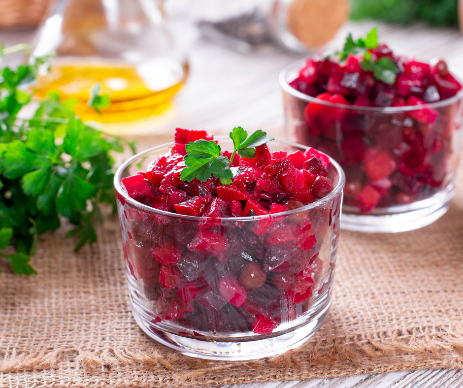 Rote Beete Linsen Salat