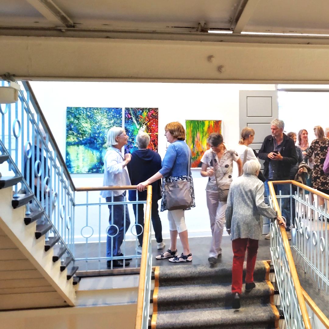 BBK-Galerie, Ausstellung Thema "Licht", 2023, Vernissage, Oldenburg, Sarah Esslinger-Dahlmann