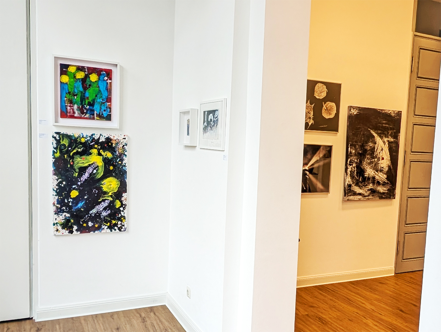 Oldenburg, Ausstellung Thema "Nachts", 2024, BBK-Galerie, Sarah Esslinger-Dahlmann