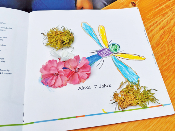 Schwarzwaldvereins-Malbuch, von Kindern für Kindern, Idee & Gestaltung Sarah Esslinger-Dahlmann, 1. Auflage 2022 und 2. Auflage 2023, Kooperation mit dem Schwarzwaldverein e.V., Malbuch basierend auf gemalten Bildern von Kindern