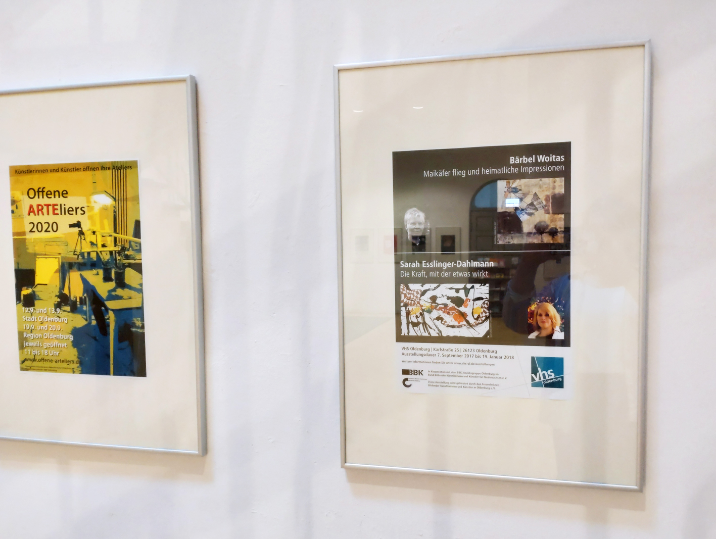 Plakatausstellung, Freundeskreis Bildende Kunst Oldenburg e.V., 2022, Sarah Esslinger-Dahlmann
