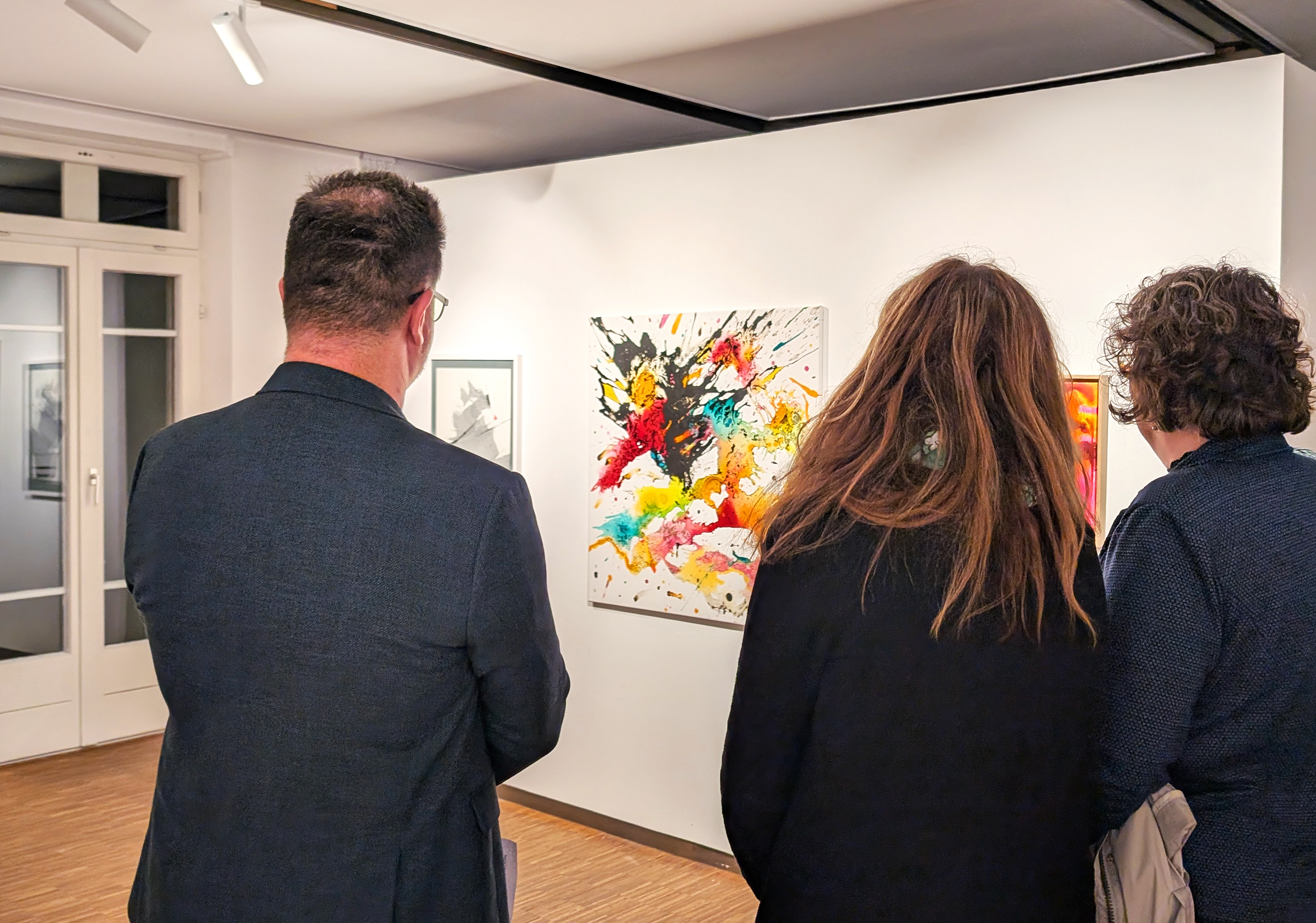 Ausstellung "Neue Mitglieder", Karlsruhe, Vernissage, Am Künstlerhaus, BBK, Sarah Esslinger-Dahlmann