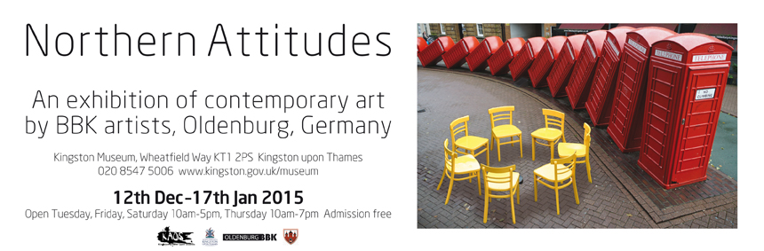 Gruppenausstellung, Kingston Museum London, BBK Oldenburg, 2015, Sarah Esslinger-Dahlmann