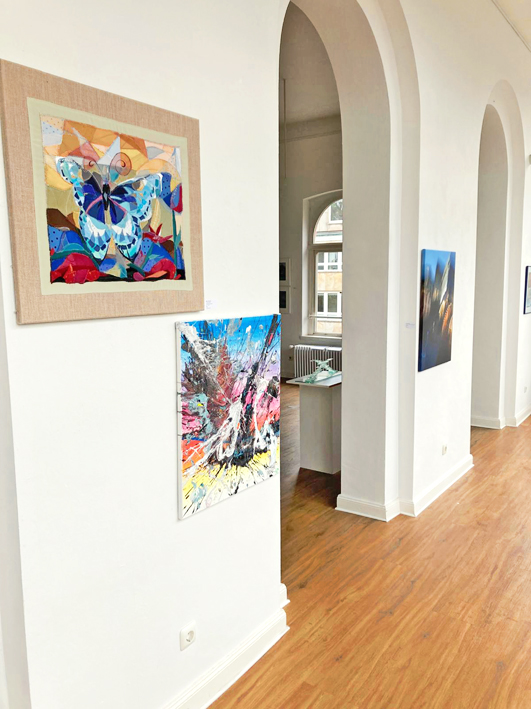Oldenburg, Ausstellung Thema "Übergänge", 2025, BBK-Galerie, Sarah Esslinger-Dahlmann