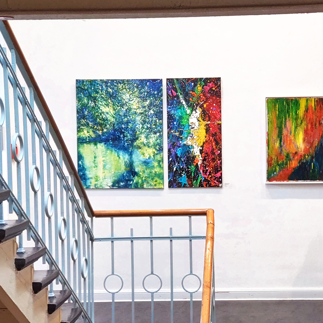 BBK-Galerie, Ausstellung Thema "Licht", 2023, Vernissage, Oldenburg, Sarah Esslinger-Dahlmann